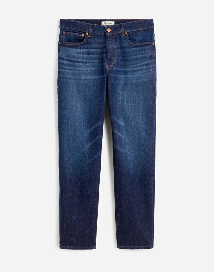 Men Jeans Madewell Relaxed Taper Jeans Limestone Wash