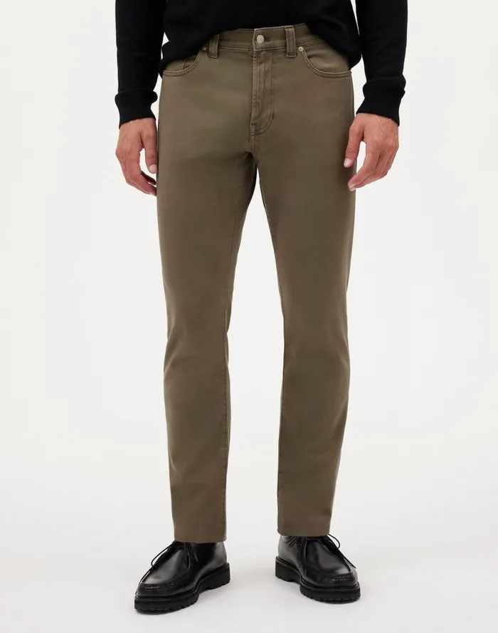 Men Jeans Madewell The Athletic Allday Slim Pant Driftwood Brown