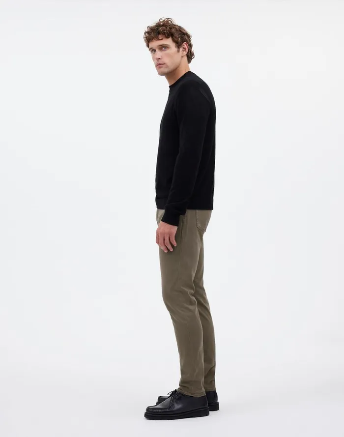 Men Jeans Madewell The Athletic Allday Slim Pant Driftwood Brown