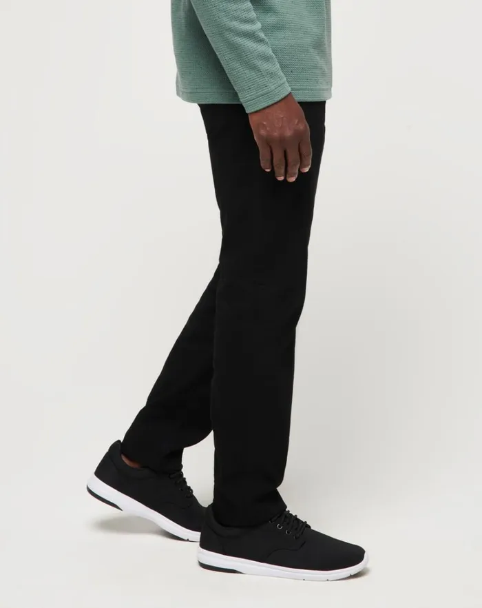 Men Jeans TravisMathew LEGACY FEATHERWEIGHT JEANS Black Men Jeans TravisMathew LEGACY FEATHERWEIGHT JEANS Black