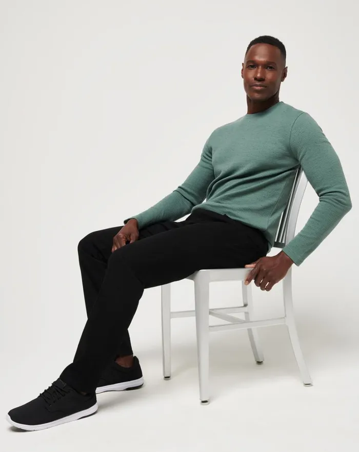 Men Jeans TravisMathew LEGACY FEATHERWEIGHT JEANS Black Men Jeans TravisMathew LEGACY FEATHERWEIGHT JEANS Black