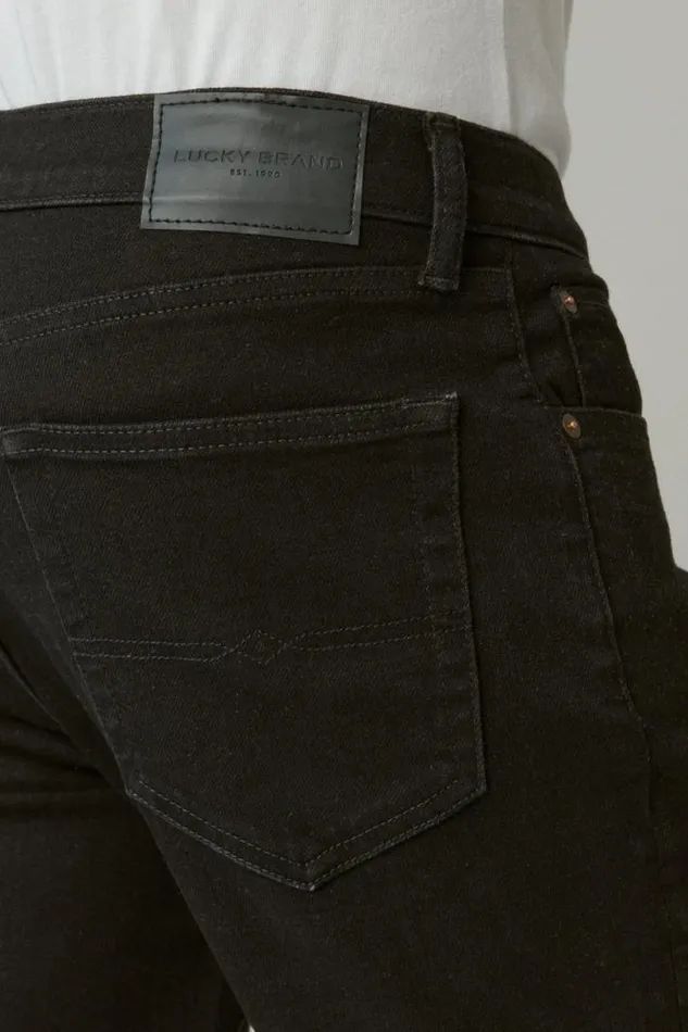 Men Lucky Brand Jeans 100 Skinny Black Rinse