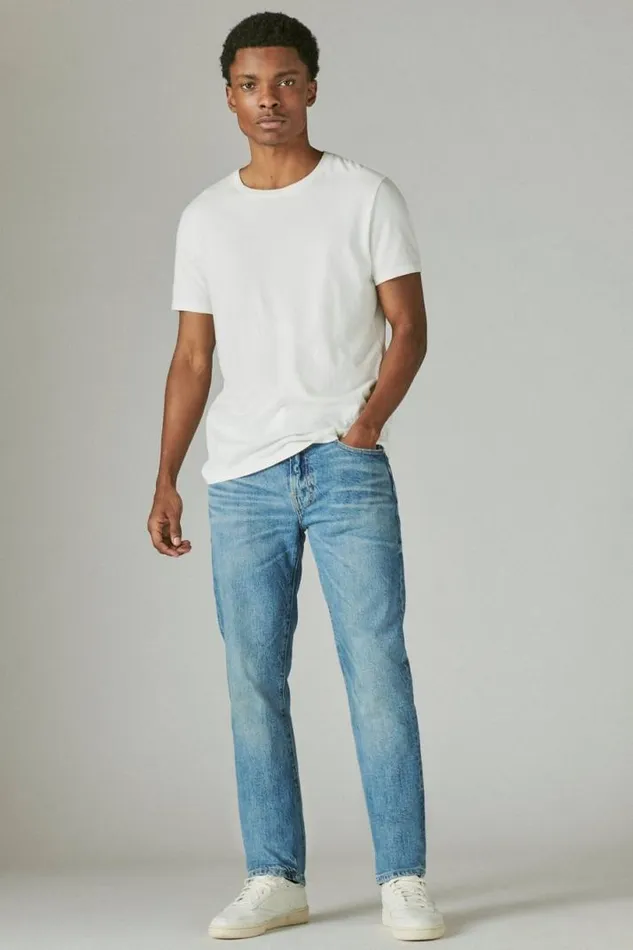 Men Lucky Brand Jeans 223 Straight Comfort Stretch Jean Gilman Blue