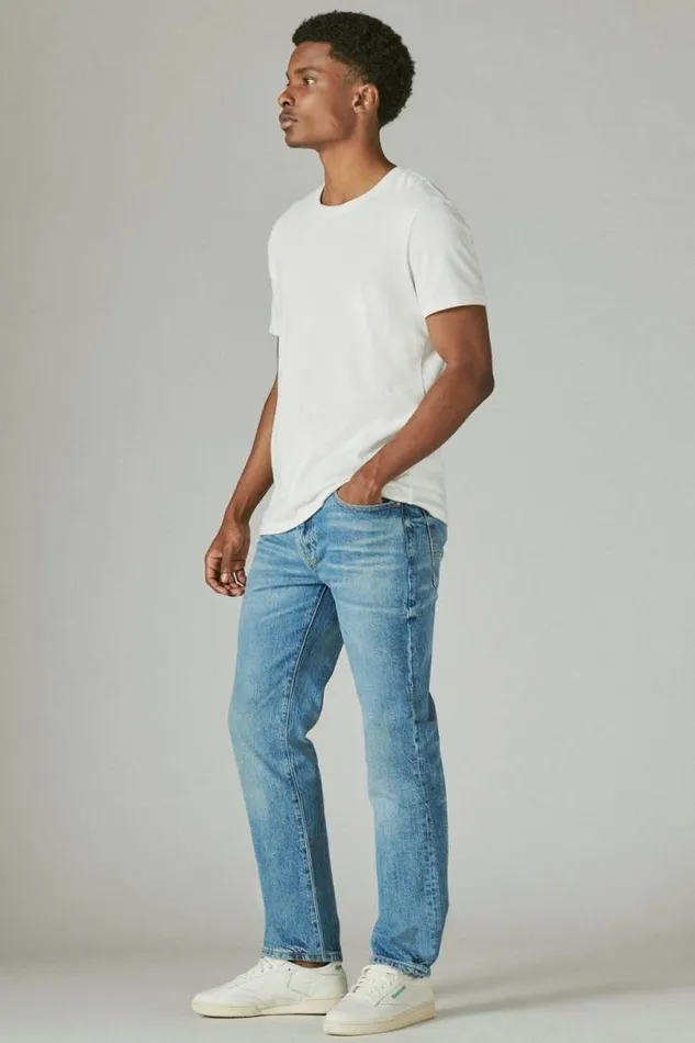 Men Lucky Brand Jeans 223 Straight Comfort Stretch Jean Gilman Blue