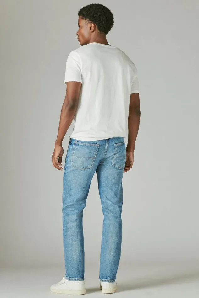Men Lucky Brand Jeans 223 Straight Comfort Stretch Jean Gilman Blue
