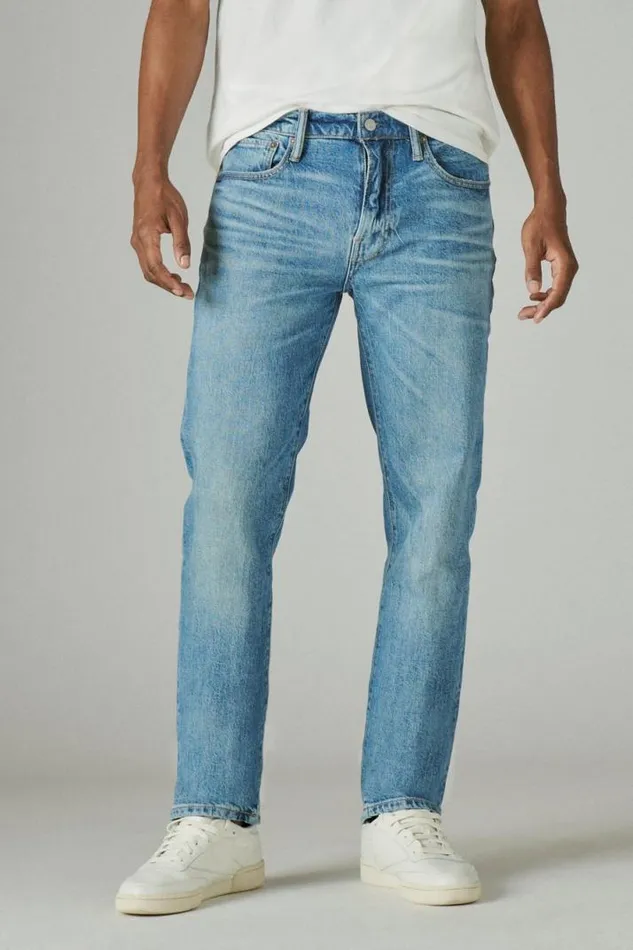 Men Lucky Brand Jeans 223 Straight Comfort Stretch Jean Gilman Blue