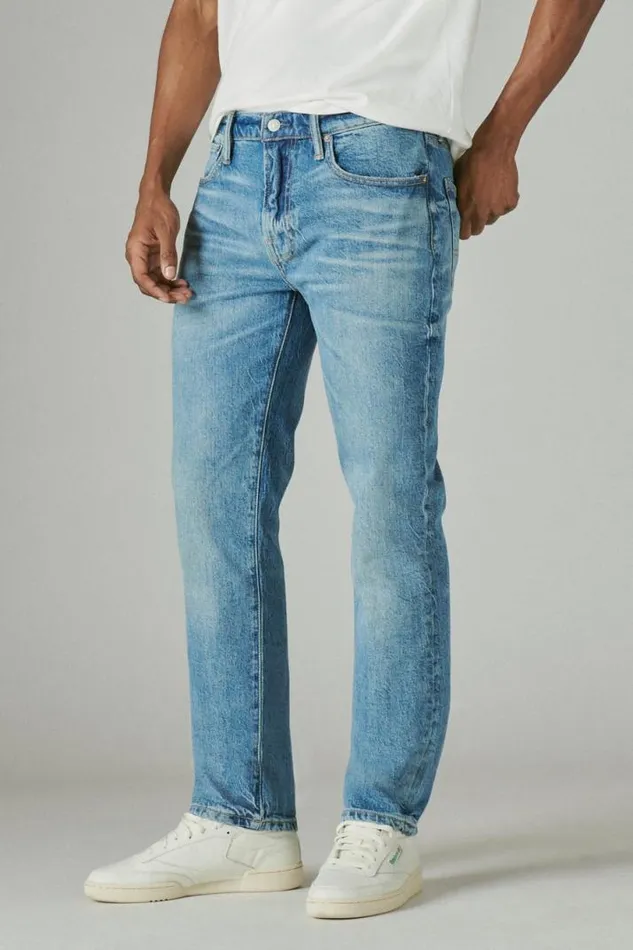 Men Lucky Brand Jeans 223 Straight Comfort Stretch Jean Gilman Blue