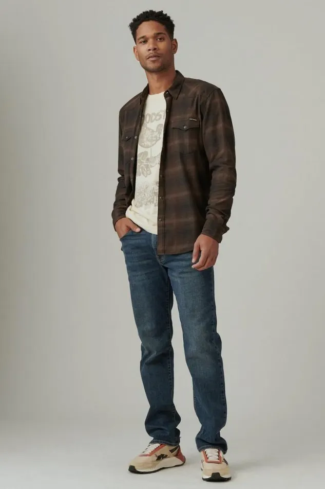 Men Lucky Brand Jeans 363 Vintage Straight Farringdon
