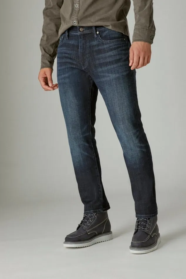 Men Lucky Brand Jeans 410 Athletic Straight Coolmax Stretch Jean Genesis