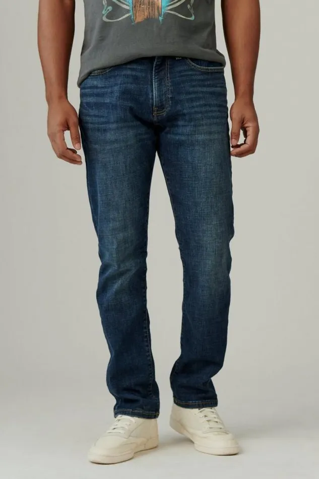 Men Lucky Brand Jeans 410 Athletic Straight Parkland