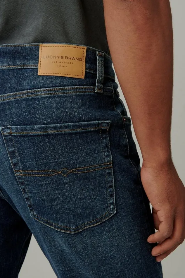 Men Lucky Brand Jeans 410 Athletic Straight Parkland