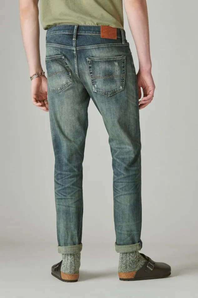 Men Lucky Brand Jeans Lucky Legend 412 Athletic Slim Jean Marsh