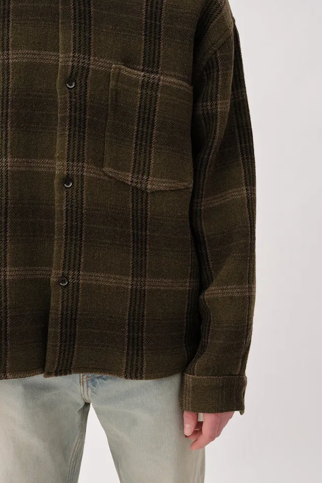 Men Maza Dark Check Dark Check Shirts Wonhundred