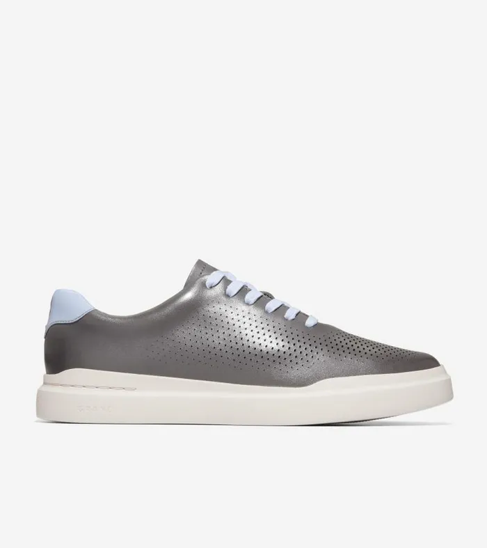 Men Men039s GrandPr Rally Laser Cut Sneaker Gray Cole Haan Sneakers