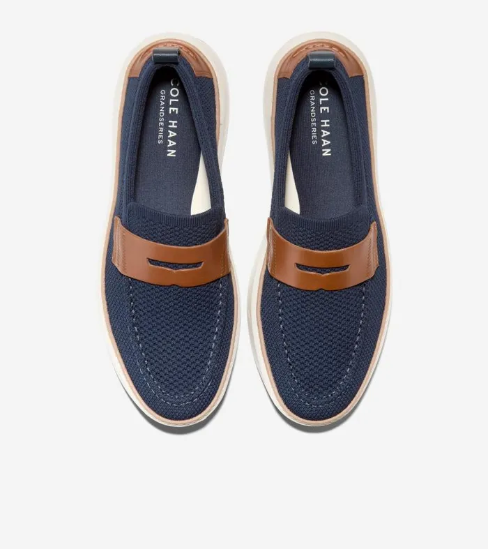 Men Men039s GRANDPR TOPSPIN STITCHLITE PE Blue Cole Haan Loafers and Drivers Men Men039s GRANDPR TOPSPIN STITCHLITE PE Blue Cole Haan Loafers and Drivers