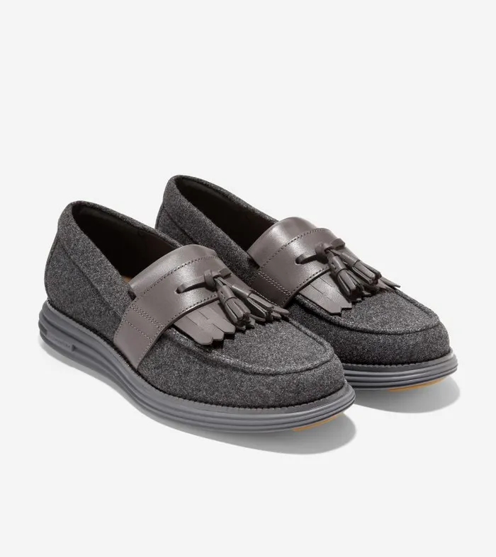Men Men039s riginalGrand Kiltie Loafer Gray Cole Haan Loafers and Drivers Men Men039s riginalGrand Kiltie Loafer Gray Cole Haan Loafers and Drivers