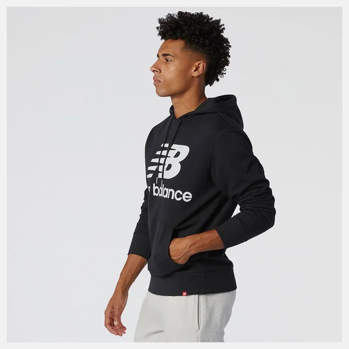 Men NB Essentials Pullover Hoodie Black New Balance Hoodies and Sweatshirts Men NB Essentials Pullover Hoodie Black New Balance Hoodies and Sweatshirts