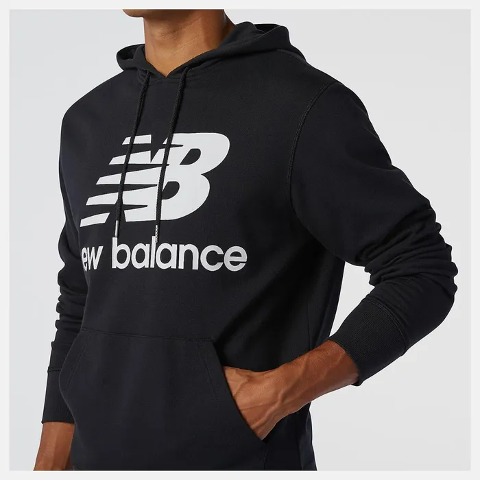 Men NB Essentials Pullover Hoodie Black New Balance Hoodies and Sweatshirts Men NB Essentials Pullover Hoodie Black New Balance Hoodies and Sweatshirts