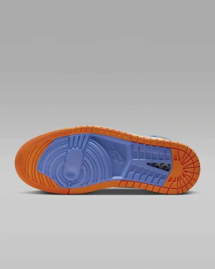 Men Nike All Shoes Air Jordan 1 Zoom CMFT 2 Sailroyal Pulselight Silveralpha Orange