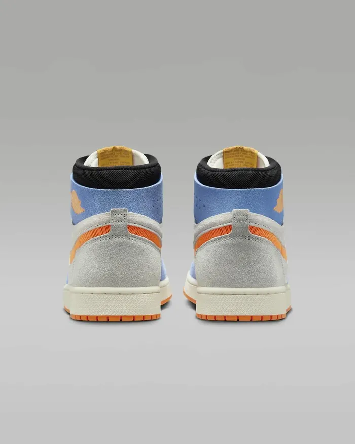 Men Nike All Shoes Air Jordan 1 Zoom CMFT 2 Sailroyal Pulselight Silveralpha Orange