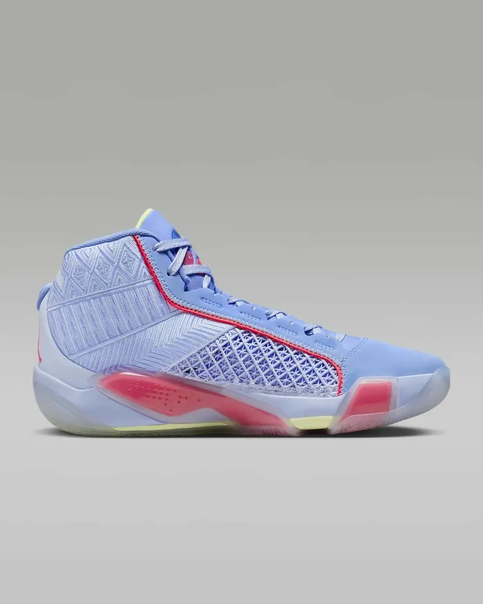 Men Nike All Shoes Air Jordan XXXVIII Light Marineroyal Pulseflash Crimsonastronomy Blue