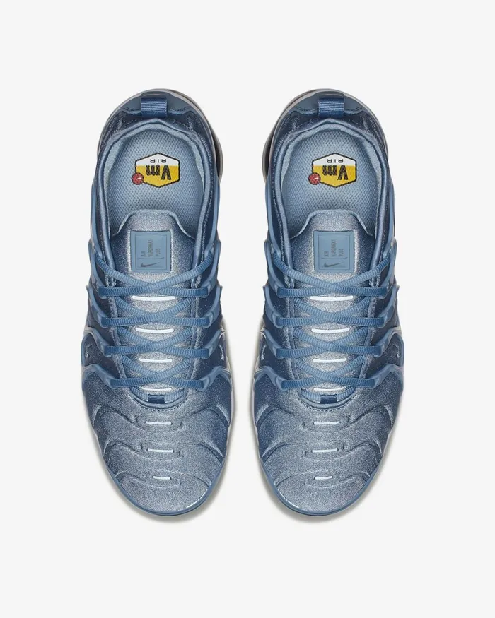 Men Nike All Shoes Air VaporMax Plus Work Bluediffused Bluewhitecool Grey