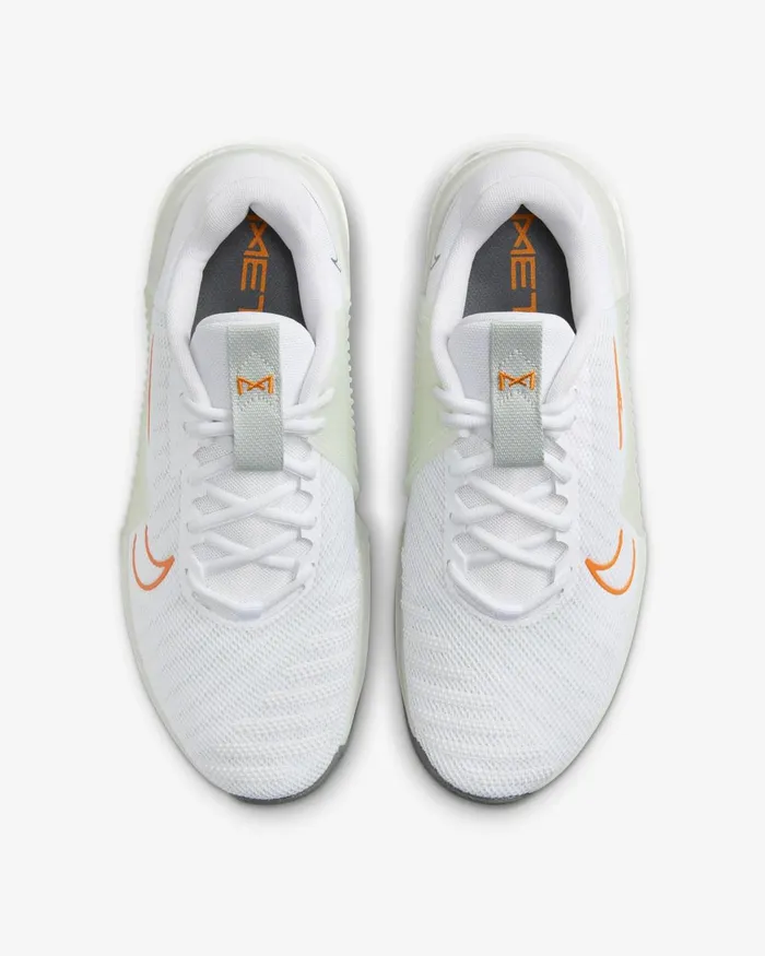 Men Nike All Shoes Metcon 9 Whitelight Silverbright Mandarinwhite
