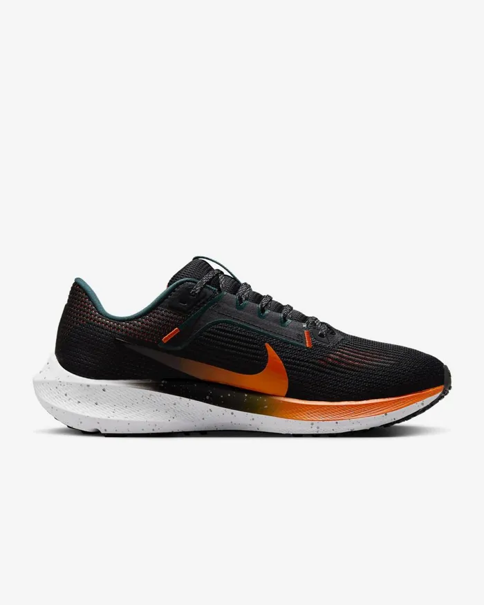 Men Nike All Shoes Pegasus 40 Blackkhakideep Junglesafety Orange