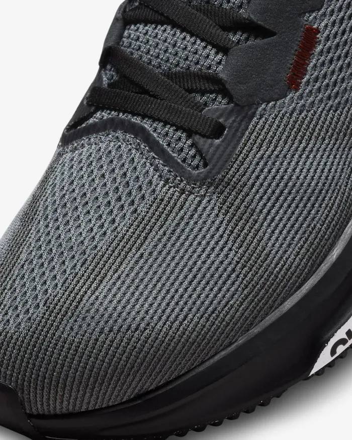 Men Nike All Shoes Structure 25 Smoke Greyblackdark Smoke Greysafety Orange