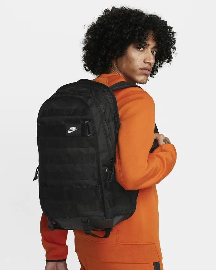 Men Nike Bags And Backpacks Sportswear RPM Blackblackwhite