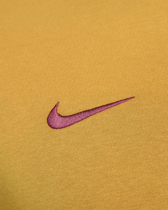 Men Nike Hoodies And Sweatshirts Paris SaintGermain Club Gold Suedeteam Red