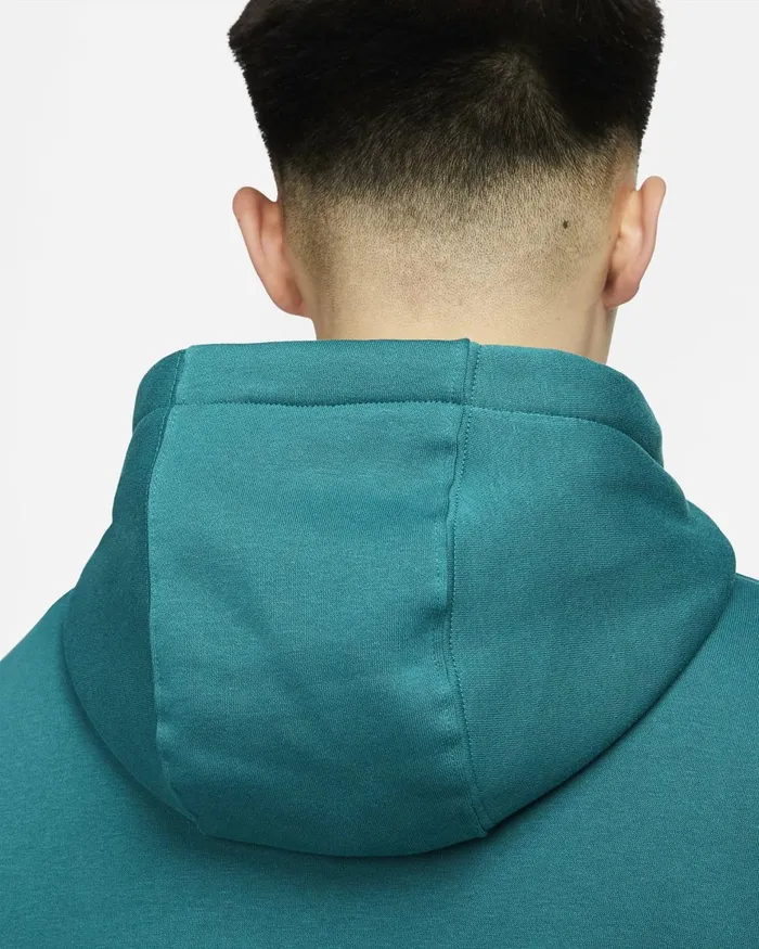 Men Nike Hoodies And Sweatshirts Sportswear Club Fleece Geode Tealgeode Tealwhite