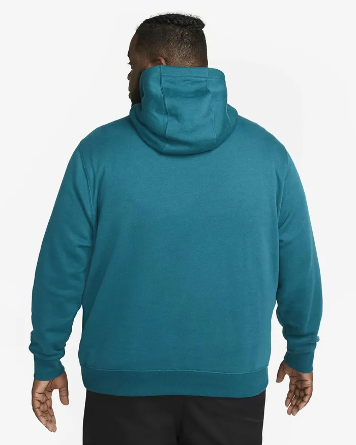 Men Nike Hoodies And Sweatshirts Sportswear Club Fleece Geode Tealgeode Tealwhite