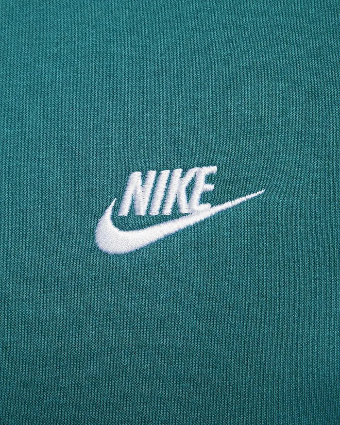 Men Nike Hoodies And Sweatshirts Sportswear Club Fleece Geode Tealgeode Tealwhite