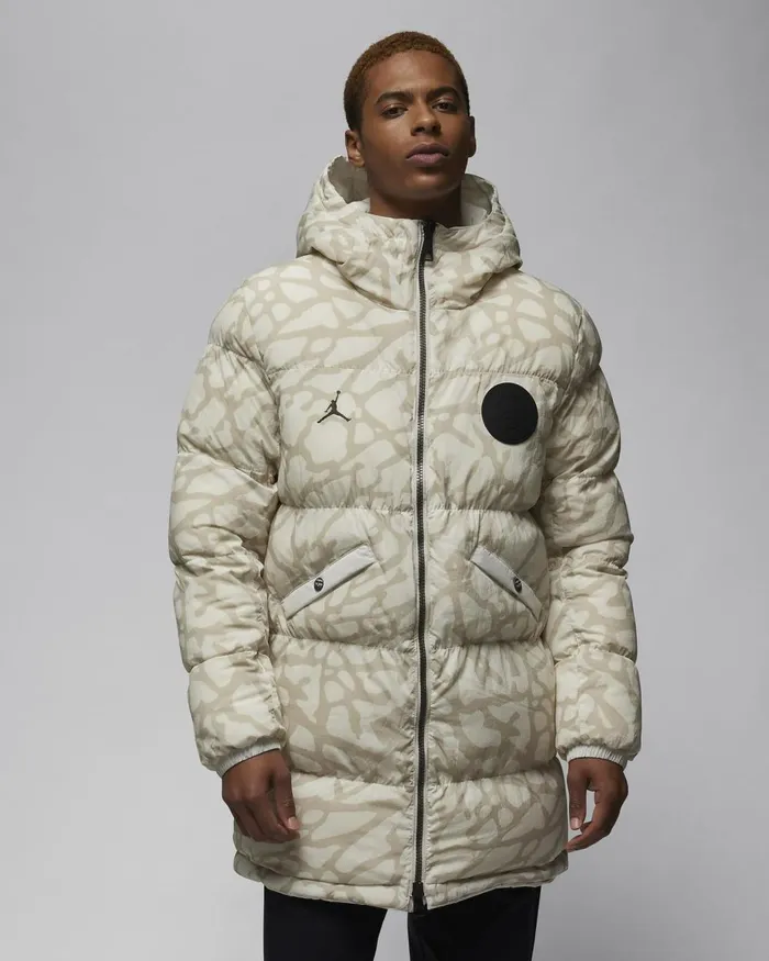 Men Nike Jackets Paris SaintGermain Light Bonestone
