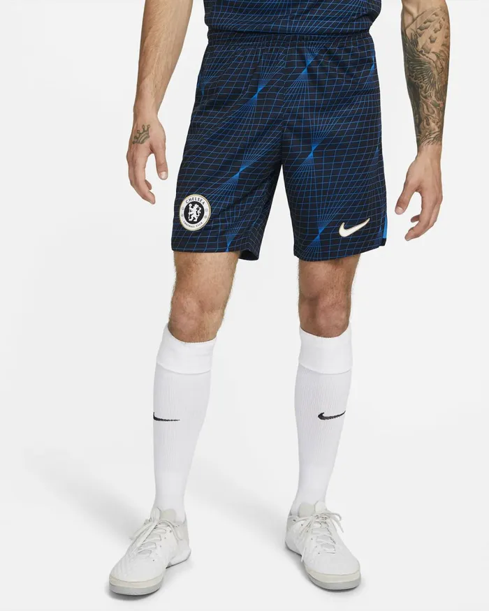 Men Nike Shorts Chelsea FC 202324 Stadium Away Soarwhite