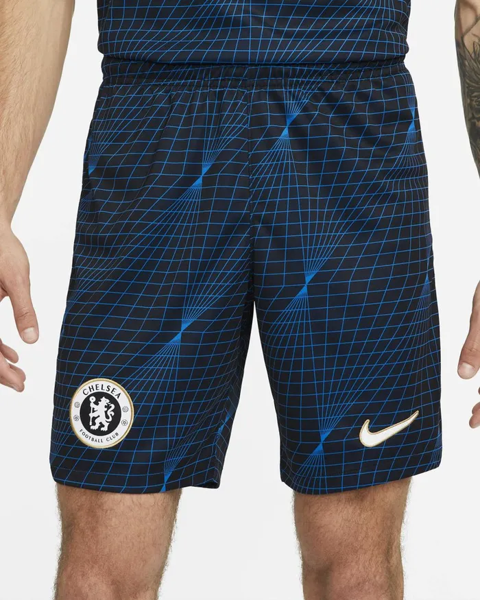 Men Nike Shorts Chelsea FC 202324 Stadium Away Soarwhite