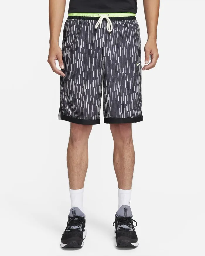Men Nike Shorts DNA Blackblacklime Blast