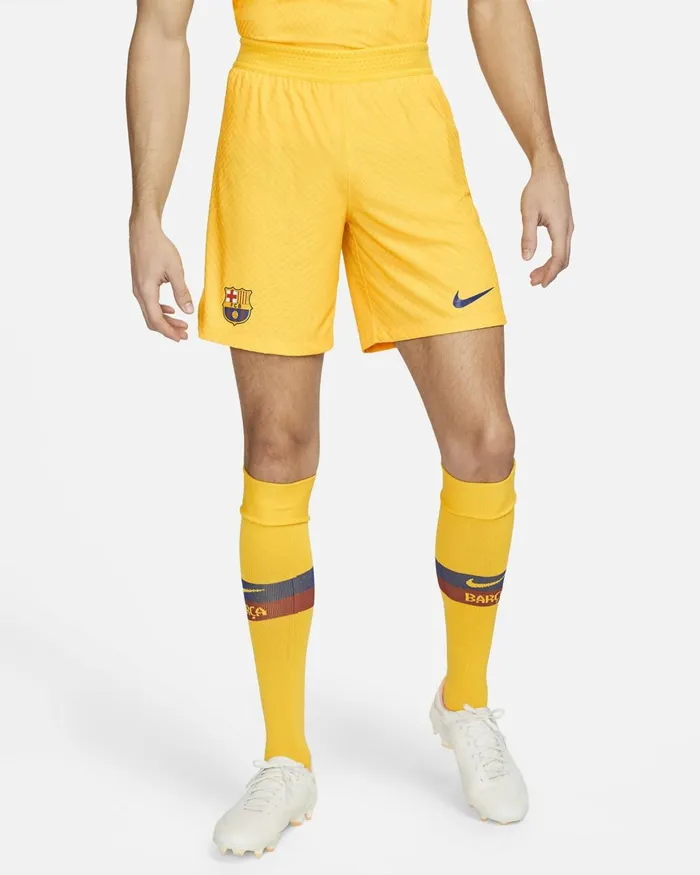 Men Nike Shorts FC Barcelona 202223 Match Fourth Amarillodeep Royal Blue