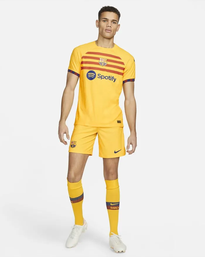 Men Nike Shorts FC Barcelona 202223 Match Fourth Amarillodeep Royal Blue