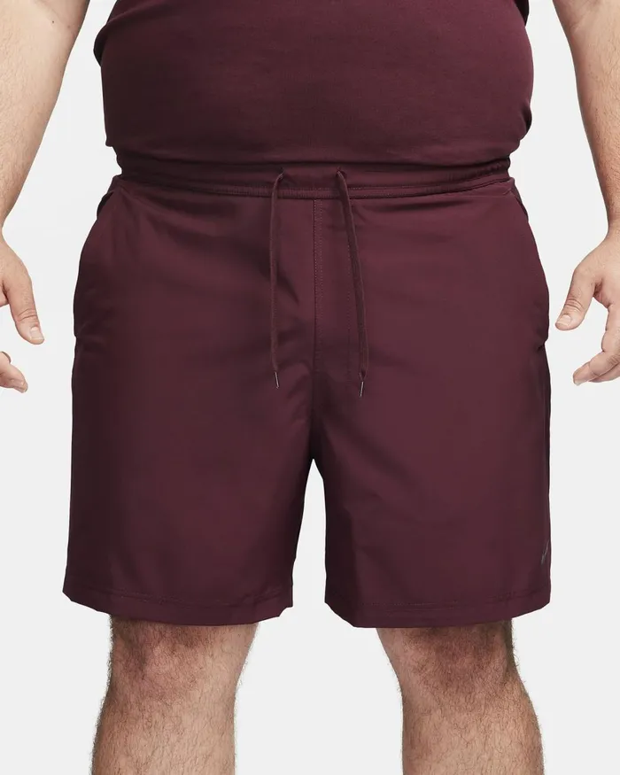 Men Nike Shorts Form Night Maroonblack