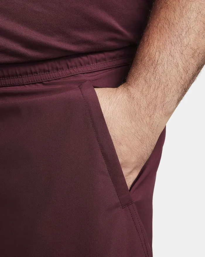Men Nike Shorts Form Night Maroonblack
