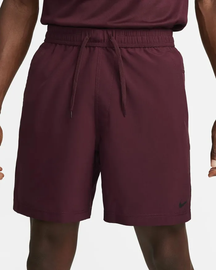 Men Nike Shorts Form Night Maroonblack