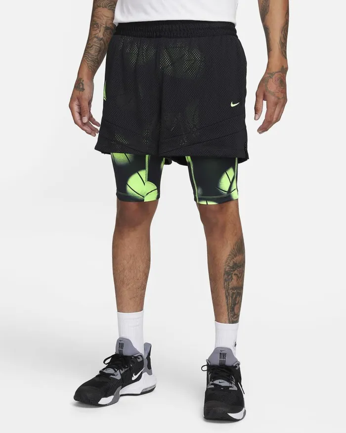 Men Nike Shorts JA Blacklime Blast