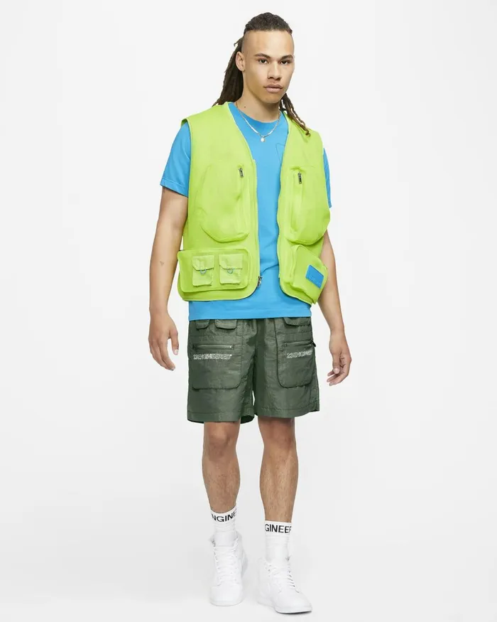 Men Nike Shorts Jordan 23 Engineered Spiral Sagewhite