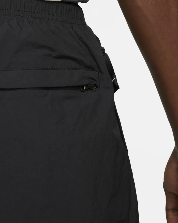 Men Nike Shorts Solo Swoosh Blackwhite