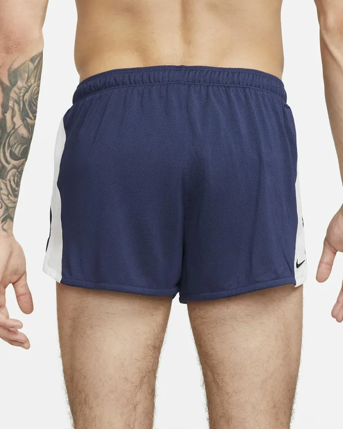 Men Nike Shorts Track Club Midnight Navysummit Whiteblack