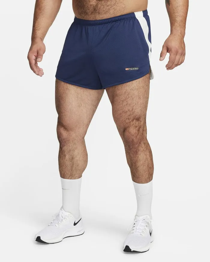 Men Nike Shorts Track Club Midnight Navysummit Whiteblack