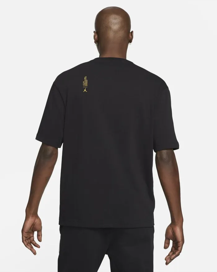 Men Nike Tops And TShirts Jordan 23 Engineered Black