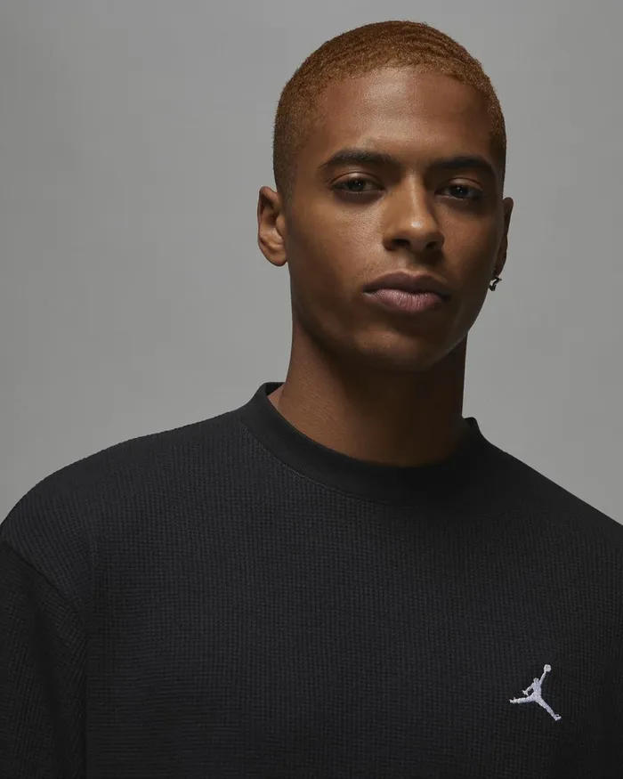 Men Nike Tops And TShirts Jordan Essentials Blackwhite
